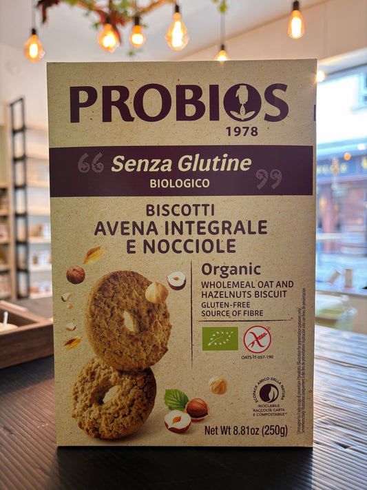 BISCOTTI AVENA E NOCCIOLE - Probios